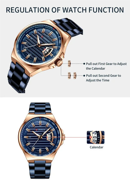 CURREN Men Watch  8375