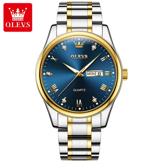 Men’s Luxury Watch OLEVS 5563 with box